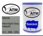 Preview: Mazda, Moonlight Gray Metallic, CX / 26B / 28G: 500ml Lackdose, von ATW Autoteile West.